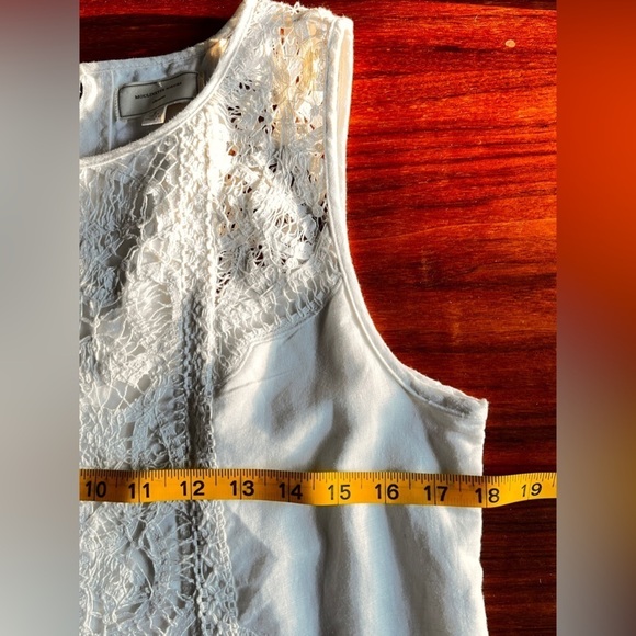 Moulinette Soeurs ivory cream sheath lace dress for Anthropologie size 6 - Picture 11 of 13